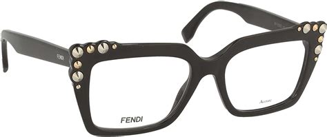 fendi ff 0262|Fendi FF 0262 Eyeglasses 807 Black 51mm for sale online .